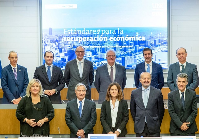 UNE and CEOE highlight the value of economic recovery standards