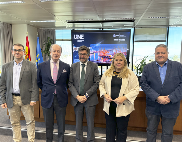 Puertos del Estado and UNE unveil the standard to drive the transformation towards smart ports