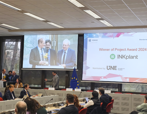 INKplant, Winner of the 2024 CEN and CENELEC Standards+Innovation Award
