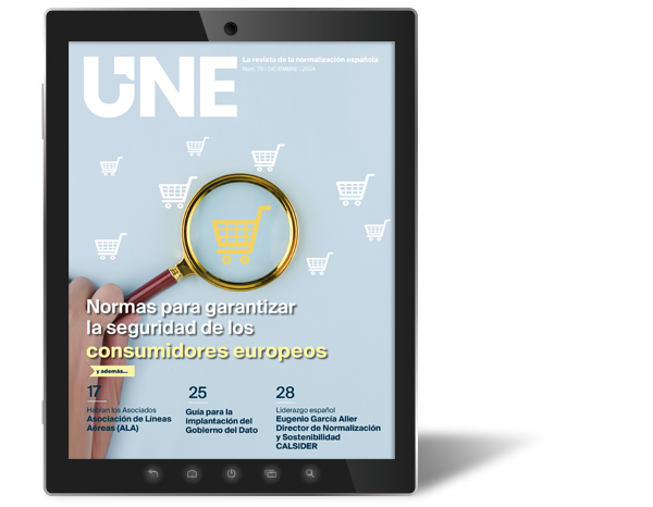 The safety of European consumers, in UNE magazine