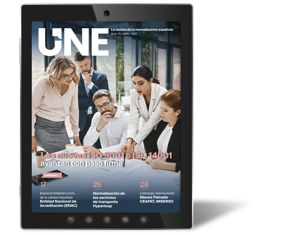 The new ISO 9001 and ISO 14001, in UNE Magazine  