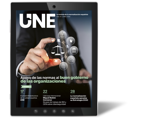 Standards for good corporate governance in the UNE Magazine  