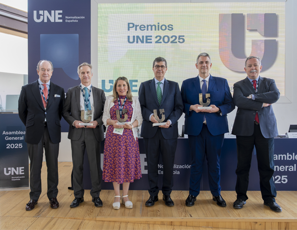 UNE presents its 2025 Standardisation Awards