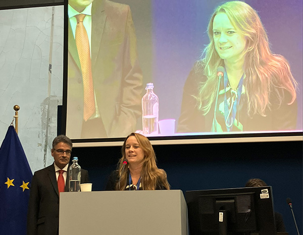 CEN and CENELEC present the award to NANOBLOC at the Standards+Innovation Awards 2025