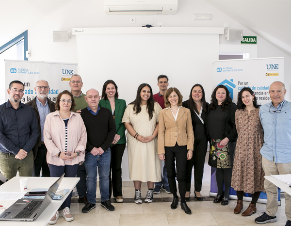 The UNE Standard promoted by SOS Children's Villages to improve the quality of residential care has been published.