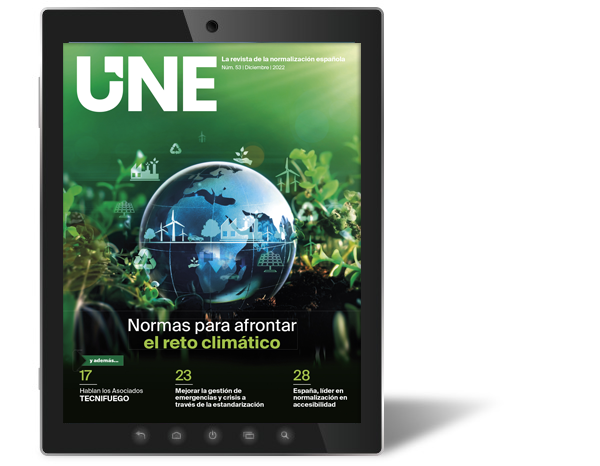 Last issue of the UNE magazine
