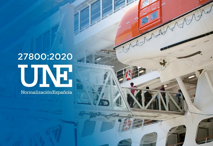 Security on cruise ship boarding bridges
