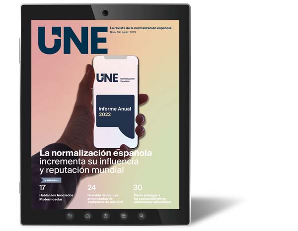 The heightened influence and reputation of Spanish standards in the world is featured in the new issue of UNE Magazine