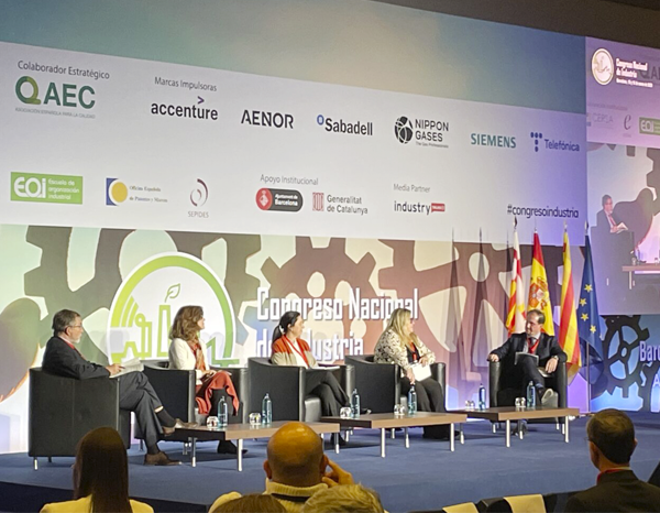 UNE takes part in the Ministry of Industry, Energy and Tourism's National Congress