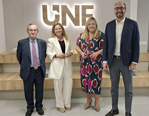 UNE Meeting with the new Managing Director of AMETIC