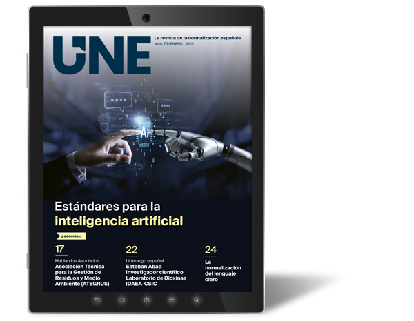 Standards for digital intelligence, in UNE magazine