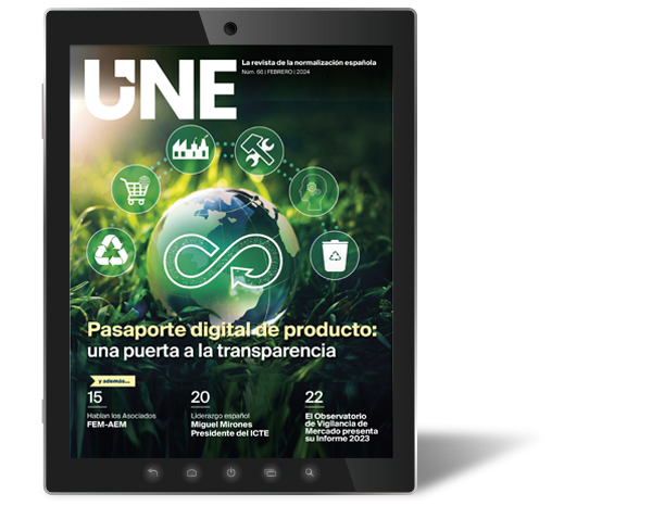 Digital product passport and MWO feature in new issue of UN Magazine
